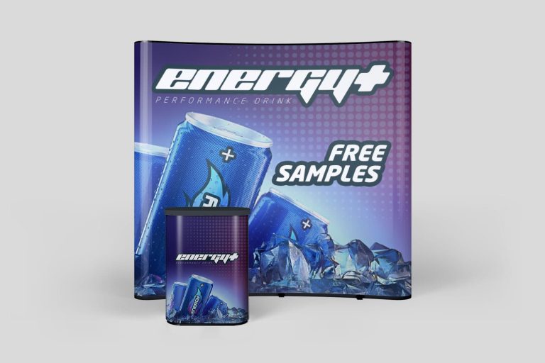 Energy Plus - 3x3 pop-up exhibition stand