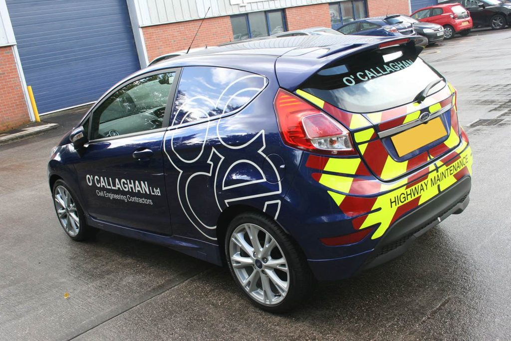 O'Callaghan Civil Engineering Contractors - vehicle graphics reflective 8