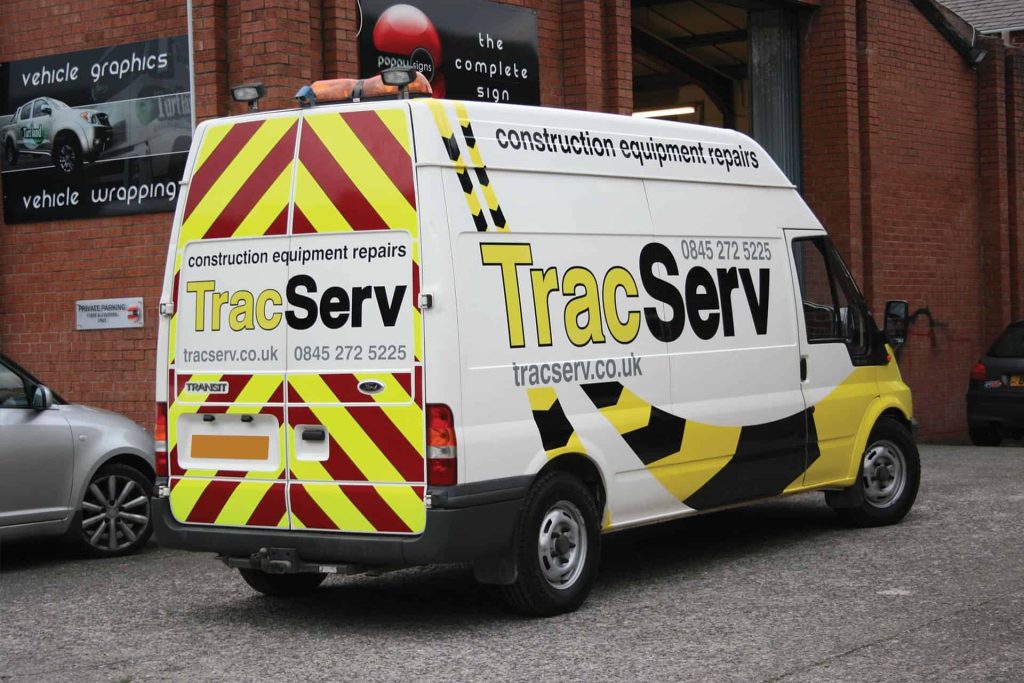 Trac Serv - chapter 8 reflective chevrons vehicle graphics